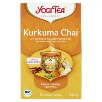 Yogi Tea tea 17x2g kurkuma chai Bio