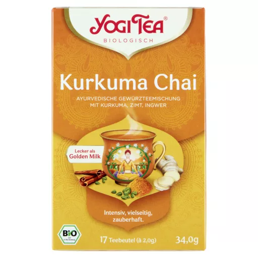 Yogi Tea tea 17x2g kurkuma chai Bio