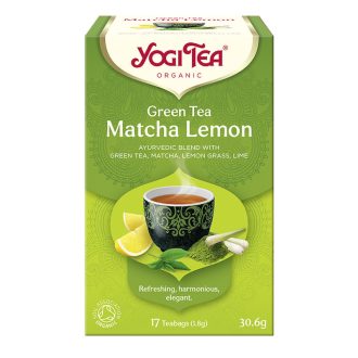 Yogi Tea zöld tea 17x1,8g matcha-citrom bio
