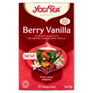 Yogi Tea tea 17x2g bogyós gyümölcs-vanília bio