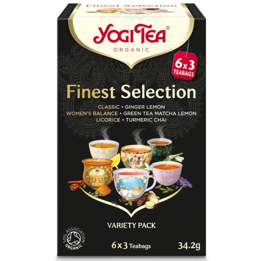 Yogi Tea 6x3x1,9g válogatás Bio tea