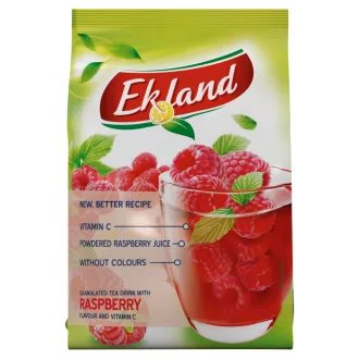   Ekland azonnal oldódó málna ízű tea üdítőitalpor C-vitaminnal 300 g