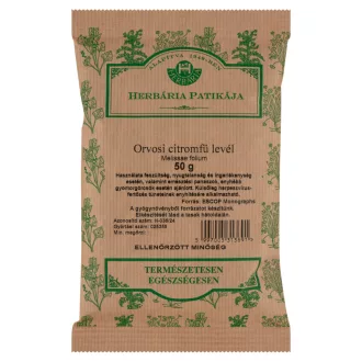 Herbária teakeverék 50g orvosi citromfű levél tasakos