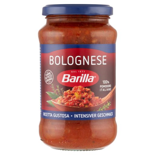 Barilla paradicsomszósz bolognai módra, marha-, és sertéshússal 400 g