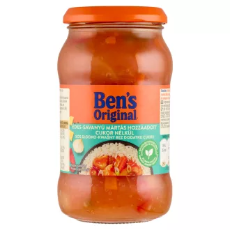   Ben's mártás 395g édes-savanyú hozzáadott cukor nélkül