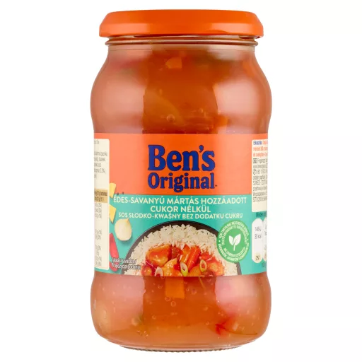 Ben's mártás 395g édes-savanyú hozzáadott cukor nélkül