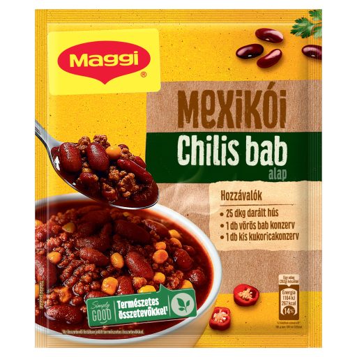 Maggi mexikói chilis bab alap 48 g