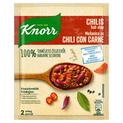 Knorr 100% term. alap 47g chilis bab