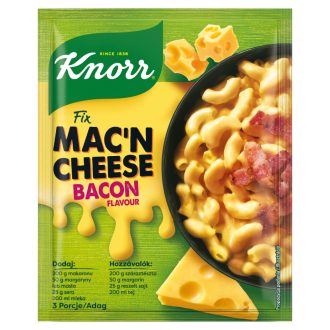   Knorr Mac'n Cheese sajtszószos-baconös tészta alap 33 g