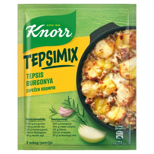 Knorr Tepsimix tepsis burgonya alap 37 g
