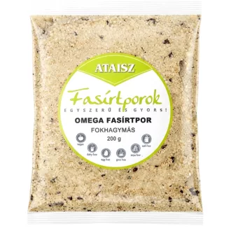 Ataisz omega fasírtpor 200g fokhagymás