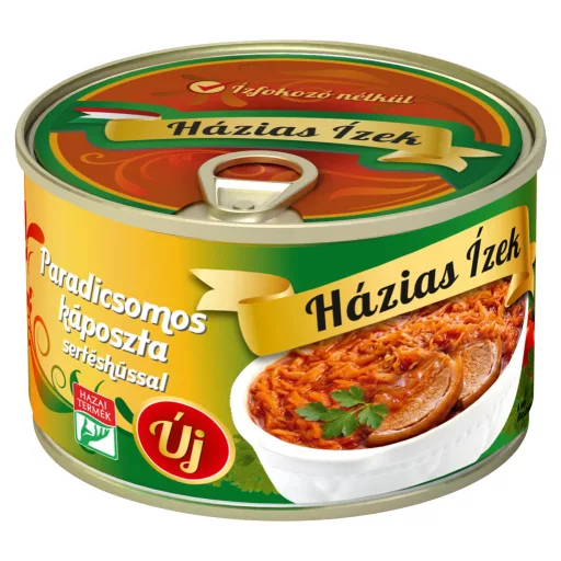 Házias Ízek paradicsomos káposzta sertéshússal 400 g