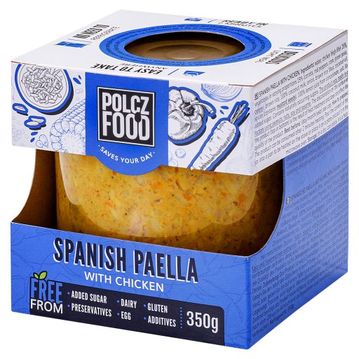 POLCZ adalékmentesen készétel 350g Spanyol Paella csirkehússal