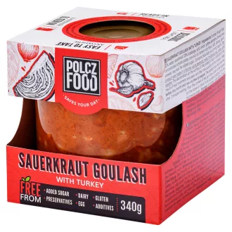 Polcz káposztás pulyka rizzsel 340 g