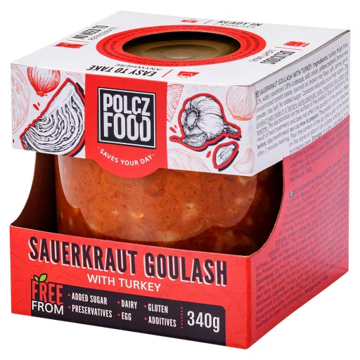 Polcz káposztás pulyka rizzsel 340 g