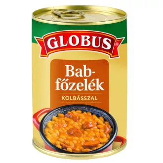 Globus készétel 400g babfőzelék kolbásszal