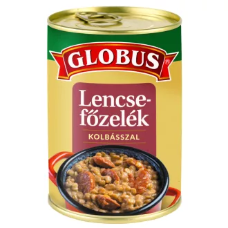 Globus készétel 400g lencsefőzelék kolbásszal