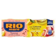   Rio Mare tonhal 3x65g/3x52g olívaolajban citrommal és borssal