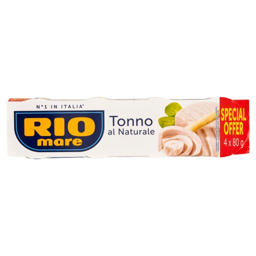 Rio Mare tonhal natúr lében 4 x 80 g