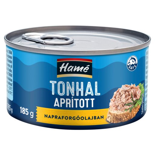 Hamé aprított tonhal napraforgóolajban 185 g