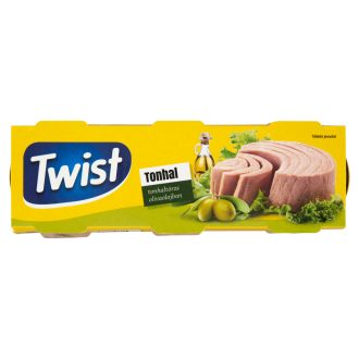 Twist tonhaltörzs olívaolajban 3 x 80 g (240 g)