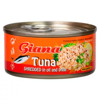  Giana aprított tonhal növényi olajban és sós lében 170 g