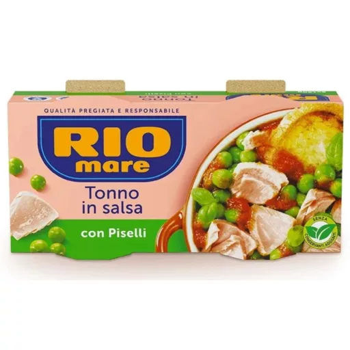 Rio Mare tonhalsaláta 2x160g zöldborsós