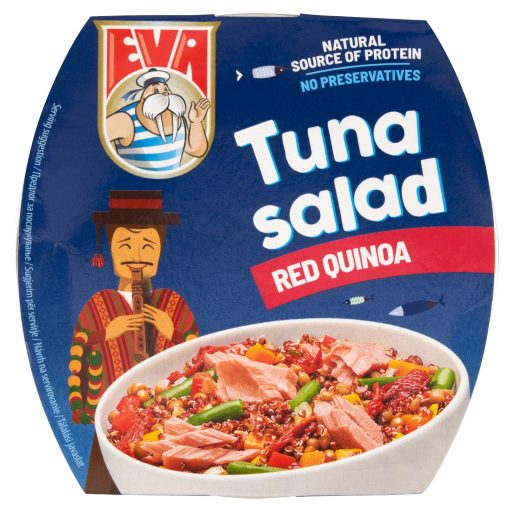 Eva zöldségek tonhallal, vörös quinoa, lencse és szárított paradicsom 160 g