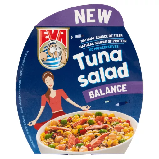 Eva Balance zöldségek tonhallal, gabonákkal és kendermaggal 160 g