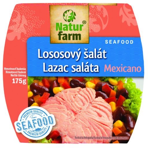 Natur Farm lazac saláta 175g Mexicano