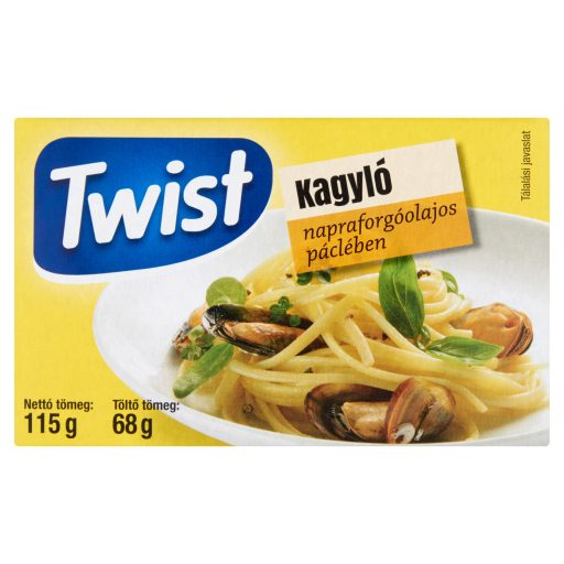 Twist kagyló napraforgóolajos páclében 115 g