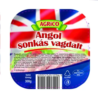 Agrico vagdalt 300g angol sonkás