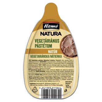 Hamé Natura vegetáriánus pástétom 105 g