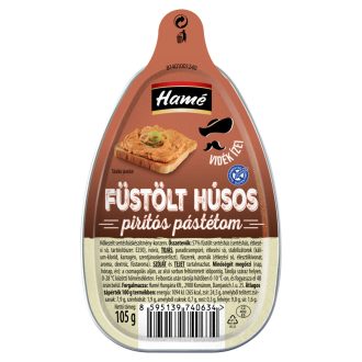 Hamé füstölt húsos pirítós pástétom 105 g