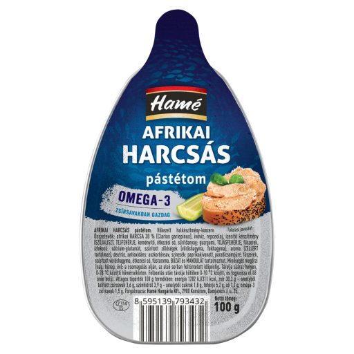 Hamé afrikai harcsás pástétom 100 g