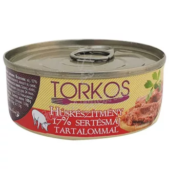 Torkos pástétom 100g sertésmájas