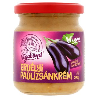   Vegabond erdélyi padlizsánkrém eredeti ízesítéssel 200 g