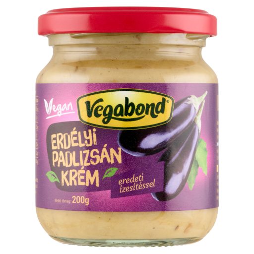Vegabond erdélyi padlizsánkrém eredeti ízesítéssel 200 g