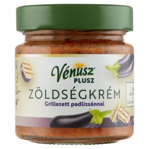 Vénusz Plusz zöldségkrém grillezett padlizsánnal 180 g