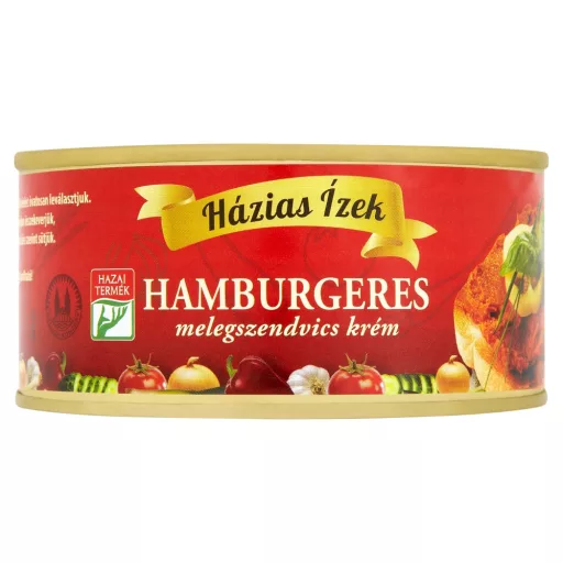 Házias Ízek melegszendvicskrém 290g hamburger