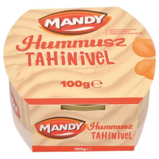Mandy hummusz 100g natúr tahinivel