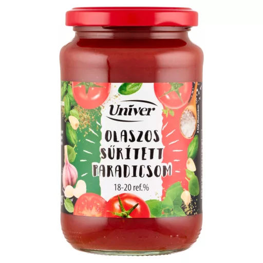 Univer olaszos sűrített paradicsom 360 g