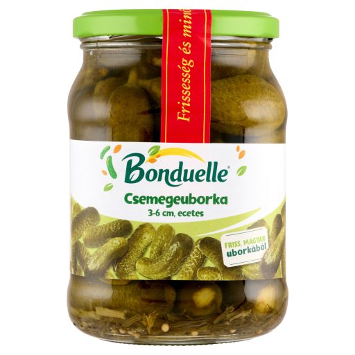 Bonduelle csemegeuborka 3-6 cm 550g