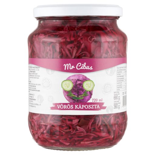 Cibus vöröskáposzta 680/360g