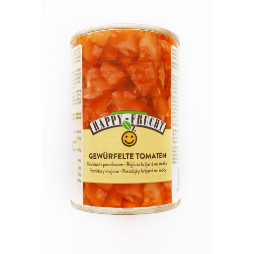 Happy Frucht paradicsom 400g hámozott darabolt
