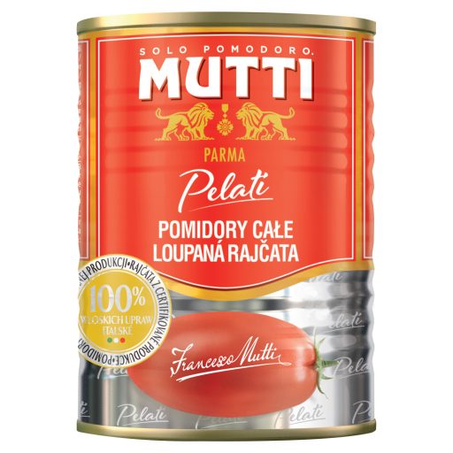 Mutti hámozott paradicsom paradicsomlében 400 g
