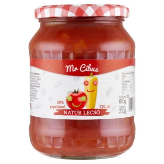 Cibus lecsó 720ml 680/200g 30% paprikával