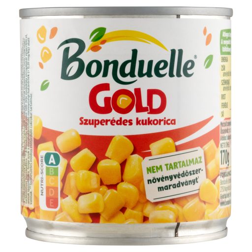 Bonduelle Gold morzsolt csemegekukorica 170 g