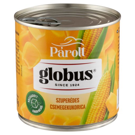Globus párolt szuperédes csemegekukorica 340 g