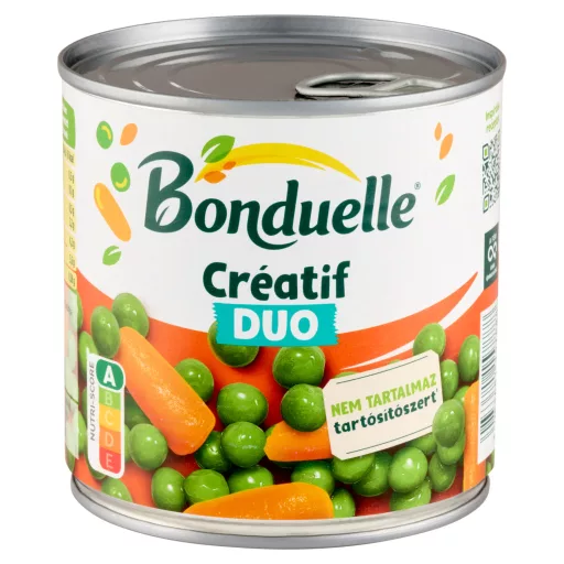 Bonduelle Créatif Duo zöldborsó-bébirépa keverék 400 g